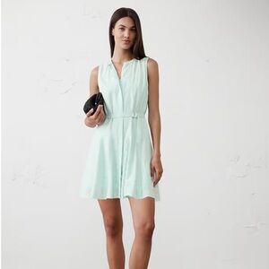 Mint Green Sleeveless Dress